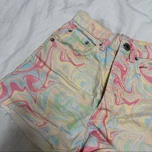 ZARA patterned shorts